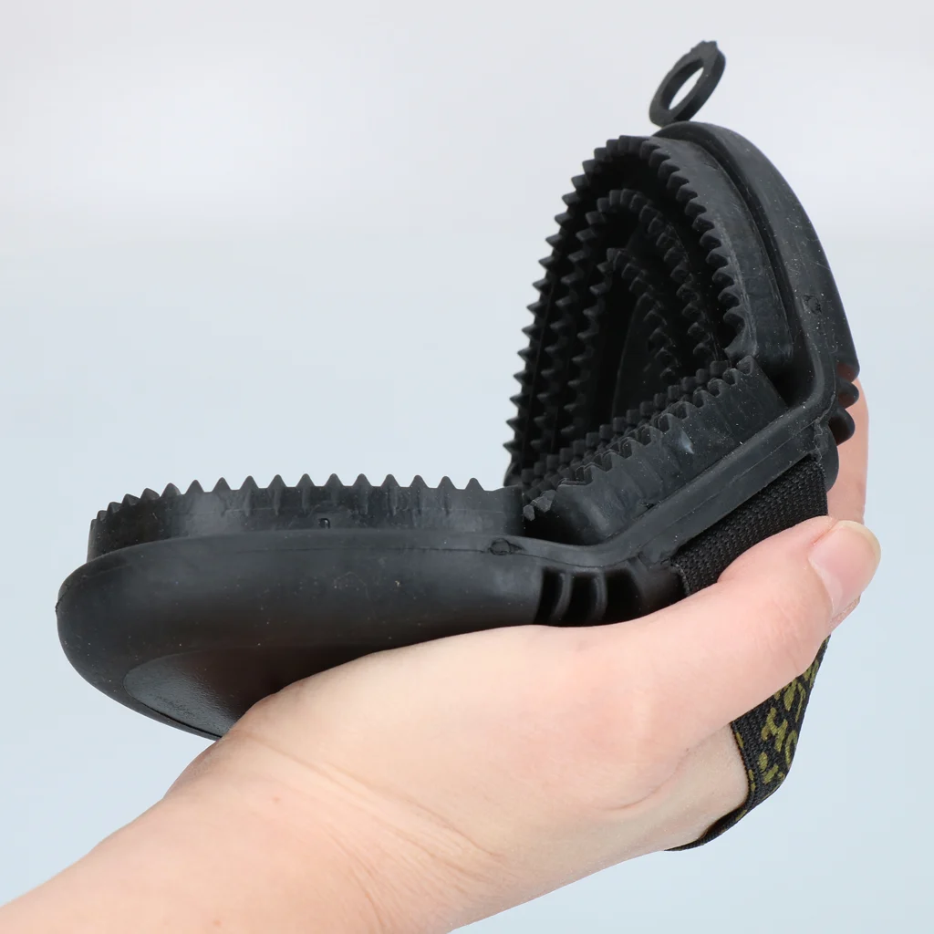 Étrille pour poils morts avec dessus flexible – Excellent Horse Flexi Brush Curry Comb – Image 6