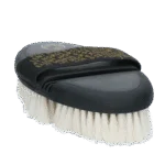 Brosse douce pour chevaux en poils de chèvre avec face supérieure flexible – Excellent Horse Flexi Brush Shine
