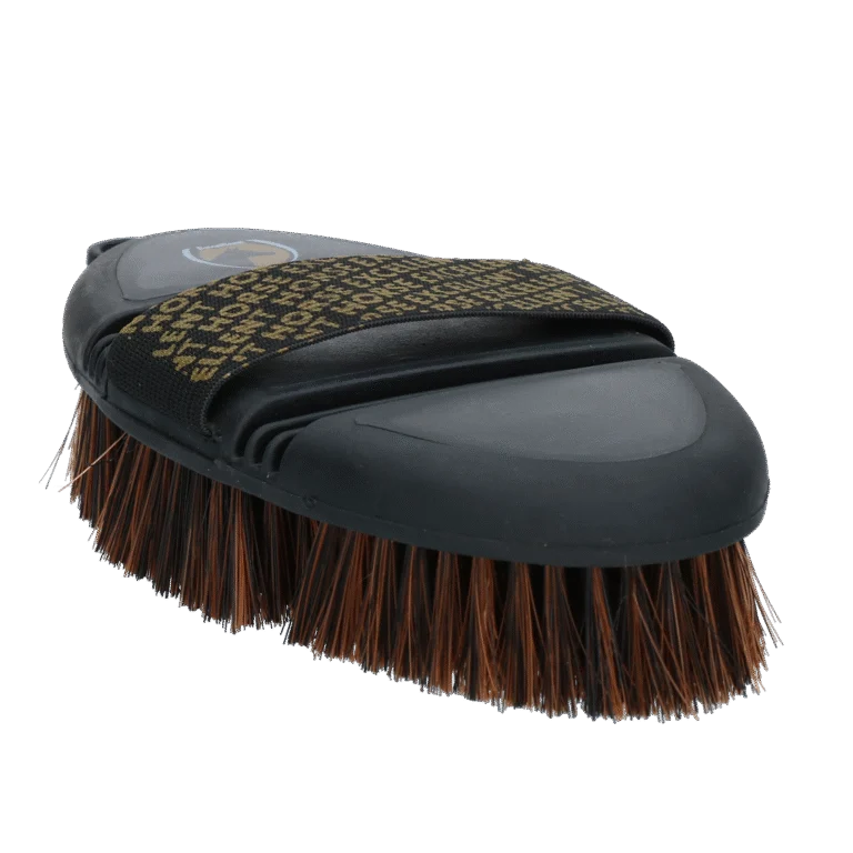 Brosse douce pour cheval, contre la poussière et le sable, avec face supérieure flexible – Excellent Horse Flexi Brush Soft