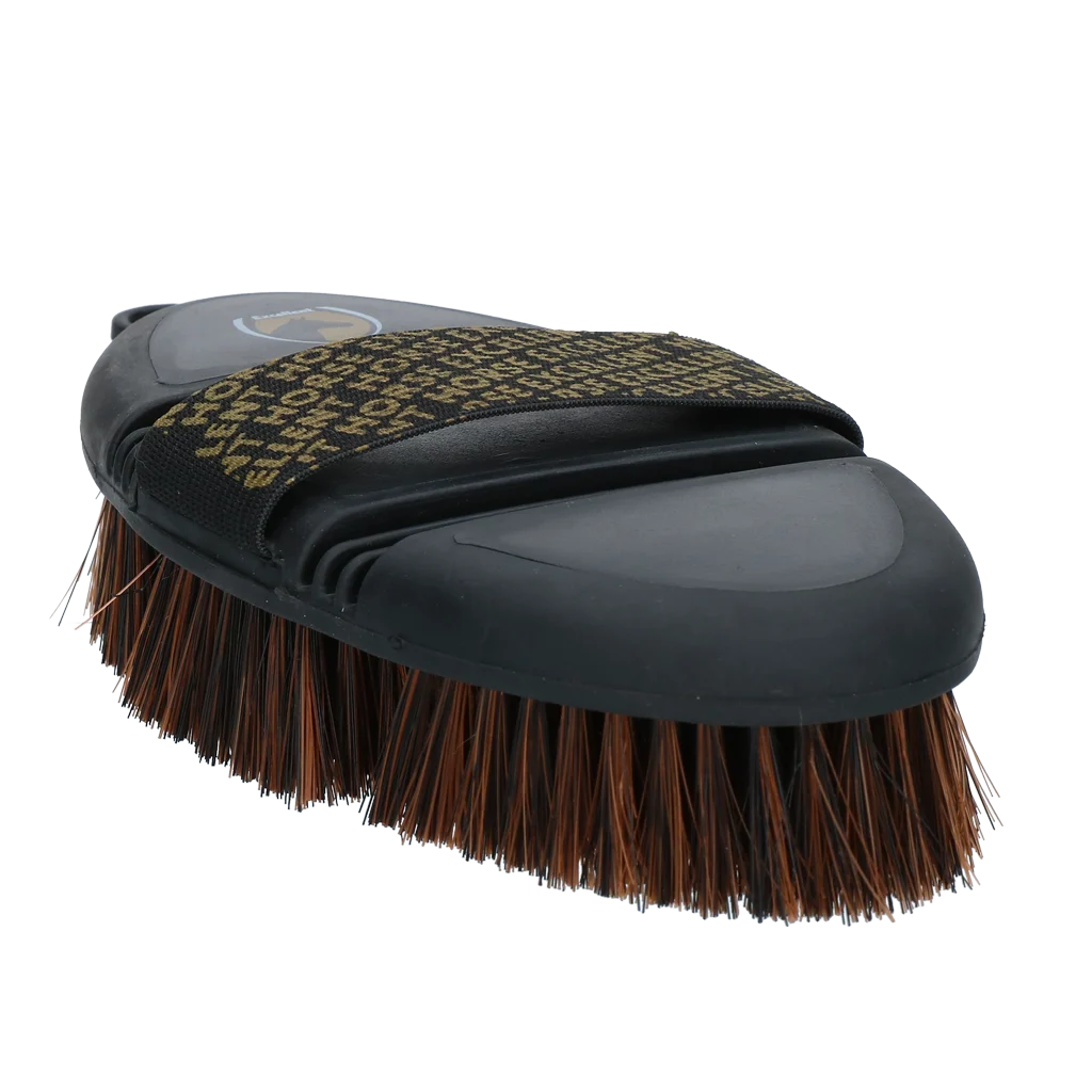 Brosse douce pour cheval, contre la poussière et le sable, avec face supérieure flexible – Excellent Horse Flexi Brush Soft – Image 1