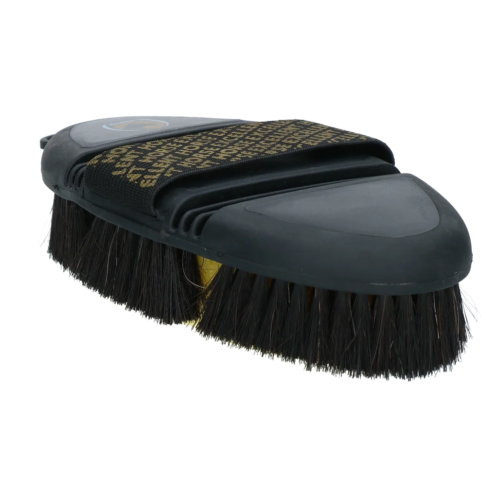 BORS0006G.png Brosse éponge pour laver les chevaux avec partie supérieure flexible – Excellent Horse Flexi Brush Sponge – Image 1