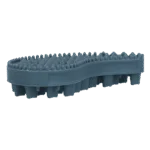 Brosse en silicone pour chien à poils longs, 12 x 6,5 x 2,5 cm – Excellent Pets Soft Silicone Brush – Image 2