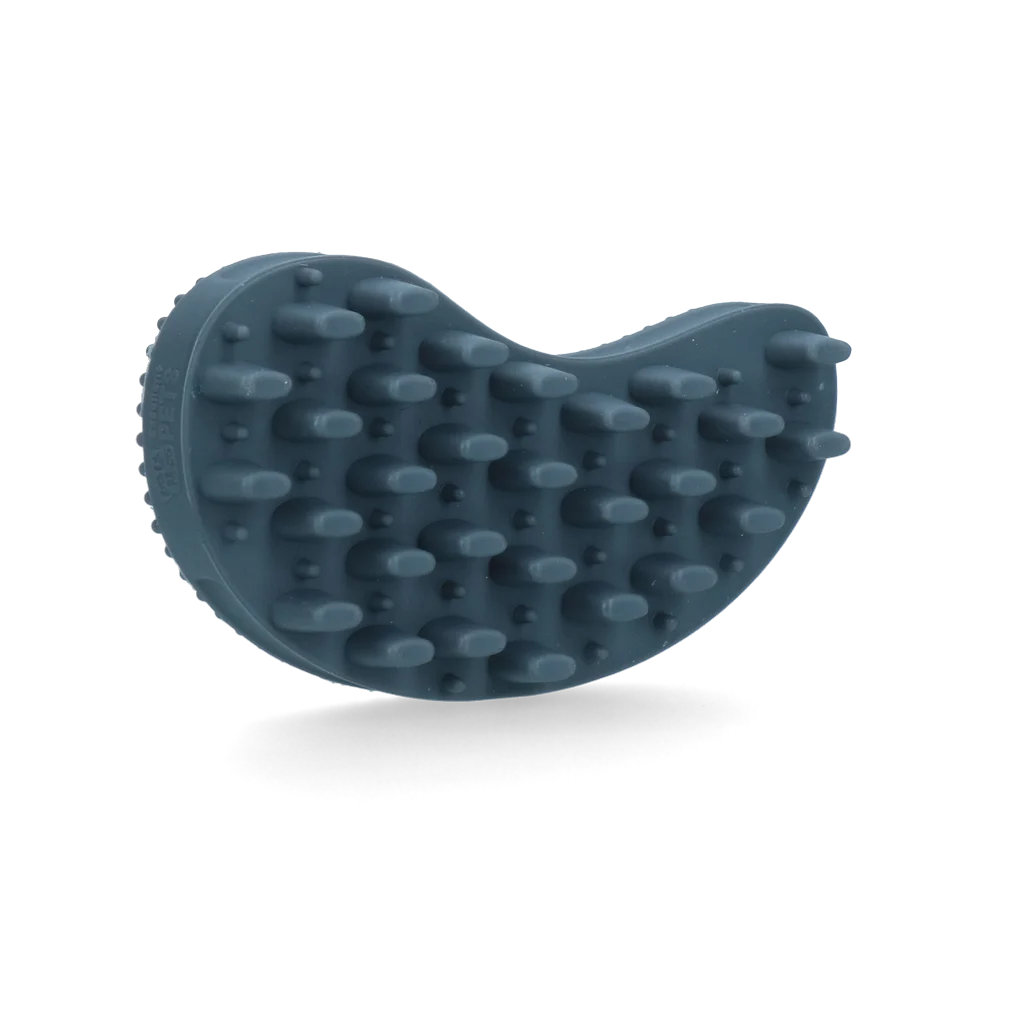 Brosse en silicone pour chien à poils longs, 12 x 6,5 x 2,5 cm – Excellent Pets Soft Silicone Brush – Image 3