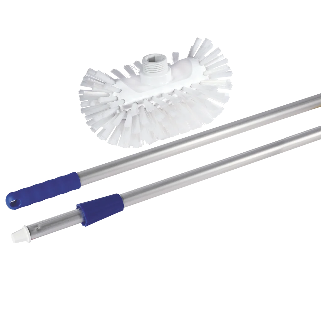 Brosse pour tank à lait avec manche en aluminium, 20 cm – Bürsten Walter Hygiene 1A Melktank Set – Image 1