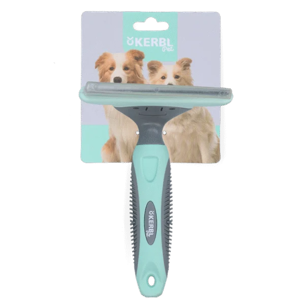 Peigne brosse pour sous-poil et poils morts 10 cm – Kerbl