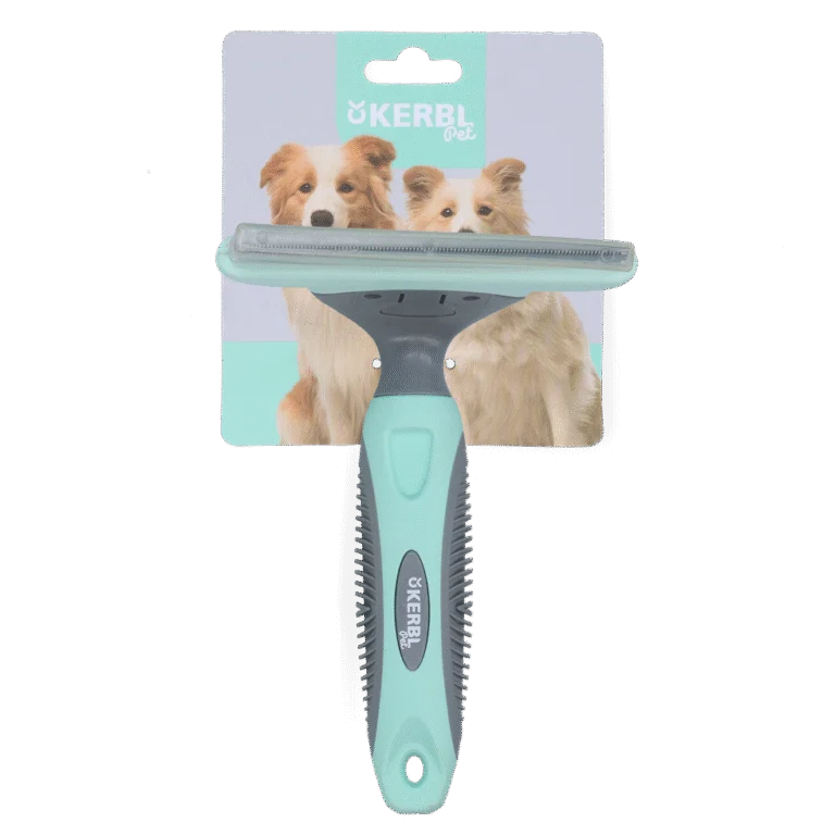 Peigne brosse pour sous-poil et poils morts 10 cm – Kerbl