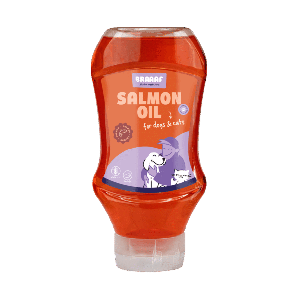 Sauce pour nourriture au saumon, 500 ml – Braaaf Dog Food Sauce