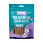 Lanières de saumon, 12 cm – Braaaf Seafood Lanières de saumon