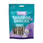 Bâtonnets à mâcher au saumon séché à l’air, 12 cm – Braaaf Seafood Zalm Roll Sticks