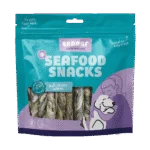 Bâtonnets à mâcher au saumon séché à l’air, 12 cm, 175 g – Braaaf Seafood Zalm Roll Sticks
