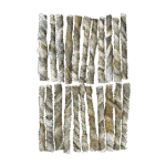 Bâtonnets à mâcher au saumon séché à l’air, 12 cm, 175 g – Braaaf Seafood Zalm Roll Sticks – Image 3