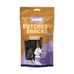 Friandise à mâcher pour chiens, peau de tête de bœuf avec poils, 150 g – Braaaf Butchery
