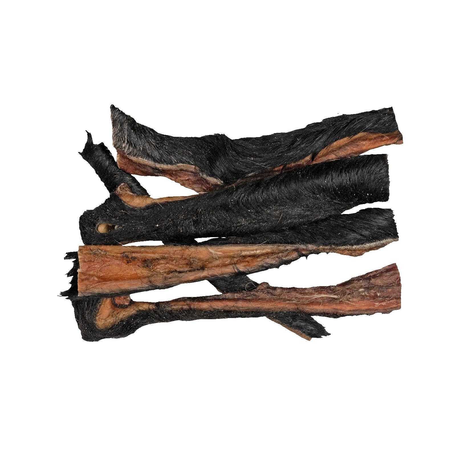 Friandise à mâcher pour chiens, peau de tête de bœuf avec poils, 150 g – Braaaf Butchery – Image 2