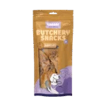 Friandise à mâcher pour chiens à base d’oreilles de lapin, 80 g – Braaaf Butchery