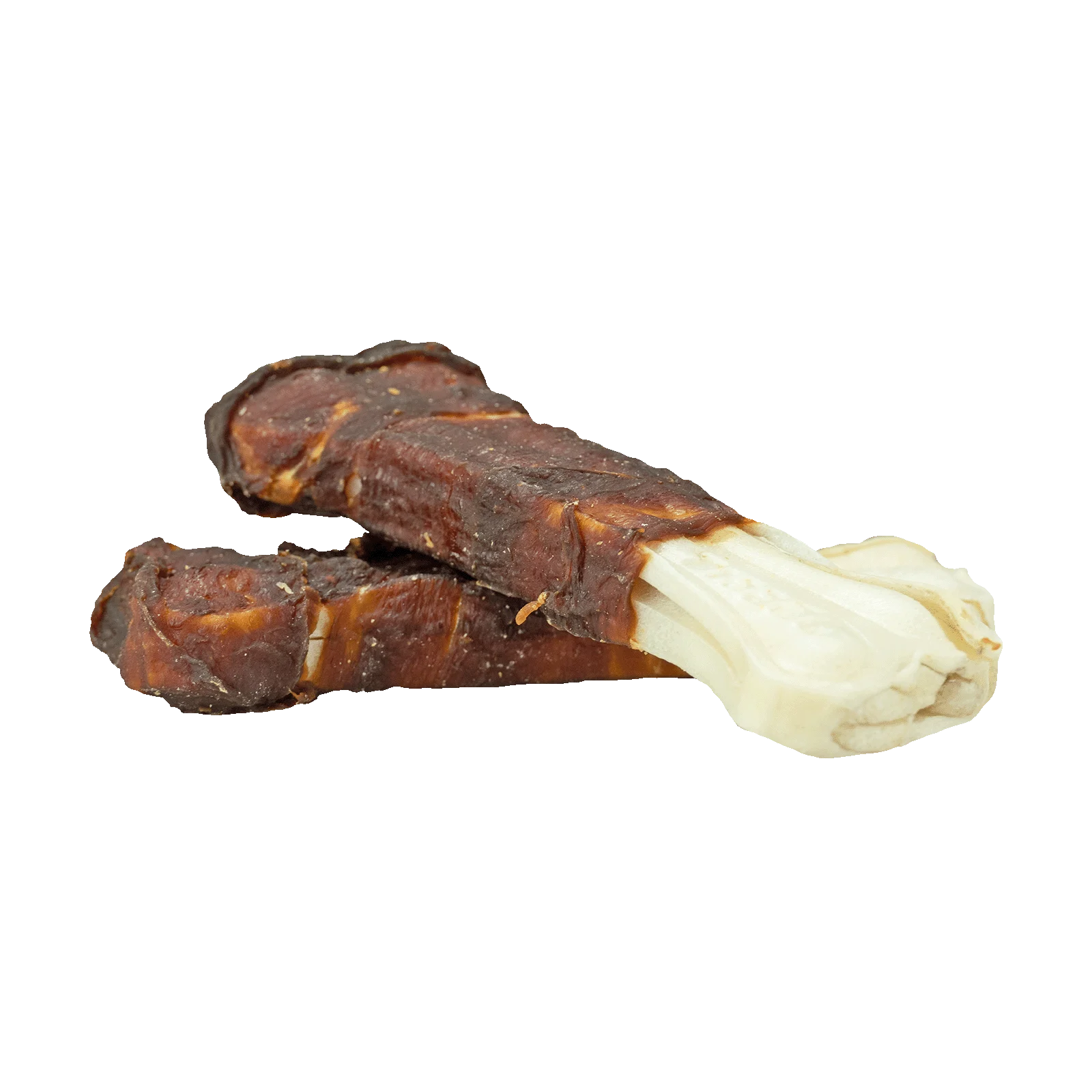 Os à mâcher au canard, pressé, 12,5 cm, 2 pièces – Braaaf Rawhide Pressed Bone – Image 2