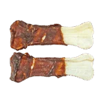 Os à mâcher au canard, pressé, 12,5 cm, 2 pièces – Braaaf Rawhide Pressed Bone – Image 3