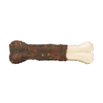 Os à mâcher au canard, pressé, 20 cm – Braaaf Rawhide Pressed Bone – Image 3