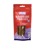 Bâtonnets à mâcher à l’agneau et au poisson, 8 pièces – Braaaf Rawhide Roll Sticks