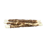 Friandise à mâcher à base de peau de buffle, d’agneau et de poisson, 21 cm, 6 pièces – Braaaf Rawhide Twister – Image 2