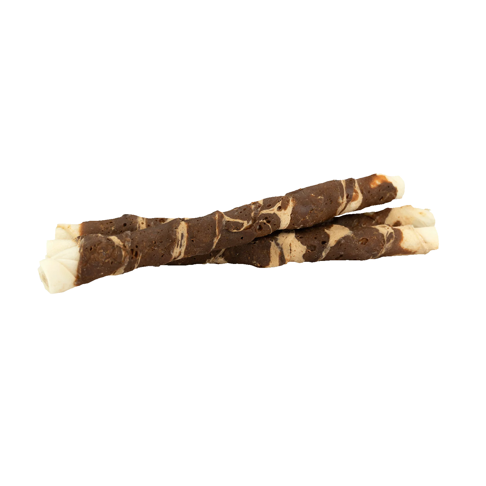 Friandise à mâcher en peau de buffle à l’agneau et au poisson, 21 cm, 3 pièces – Braaaf Rawhide Twister – Image 3