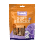 Friandises tendres pour chiens à l’agneau et au poisson, sans céréales, 85 g – Braaaf Soft Snack Slices