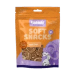 Friandises pour chien en forme de chips au bœuf et au poisson, sans céréales, 85 g – Braaaf Soft Snack Chips