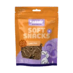 Friandises pour chien en forme de chips à l’agneau et au poisson, sans céréales, 85 g – Braaaf Soft Snack Chips