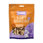 Friandises pour chien au poulet et au poisson, sans céréales, 85 g – Braaaf Soft Snack Gedraaide Bites