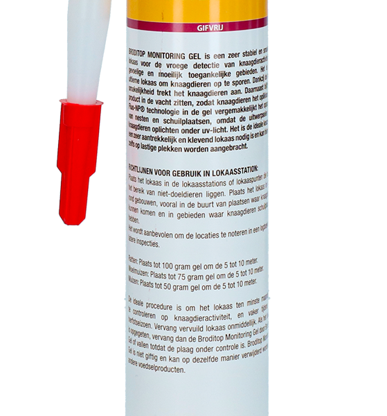 Gel appât pour le suivi des souris et des rats, 300 ml – Broditop Monitoring Gel