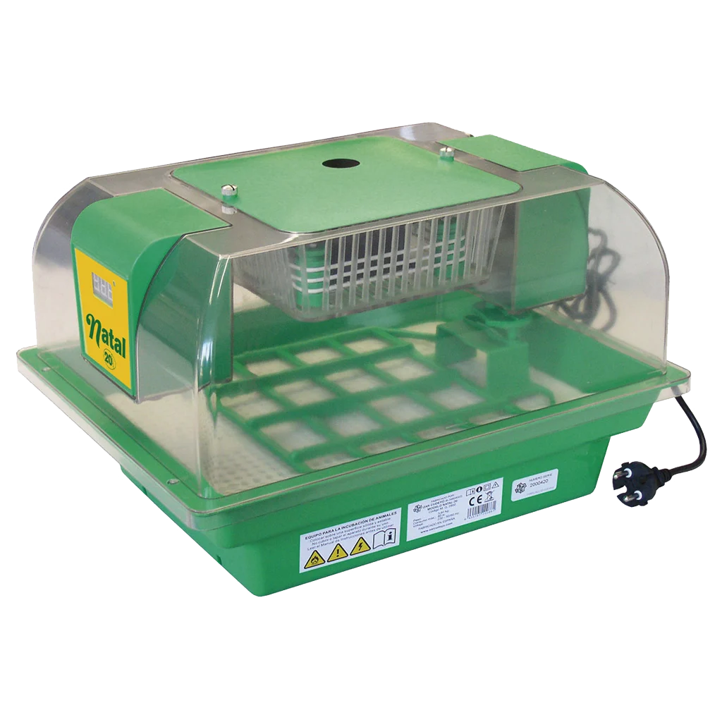 Couveuse pour 16 œufs avec retournement automatique – Zar Cudeyo Natal 20 – Image 1