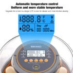 Couveuse numérique pour 12 œufs avec retournement automatique – Hofman Animal Care – Image 6