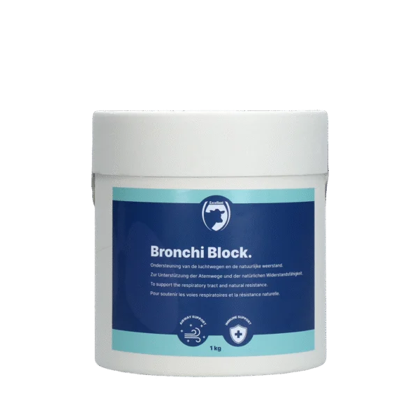 Complément alimentaire à base de plantes pour veaux et agneaux, 1 kg – Excellent Bronchi Block