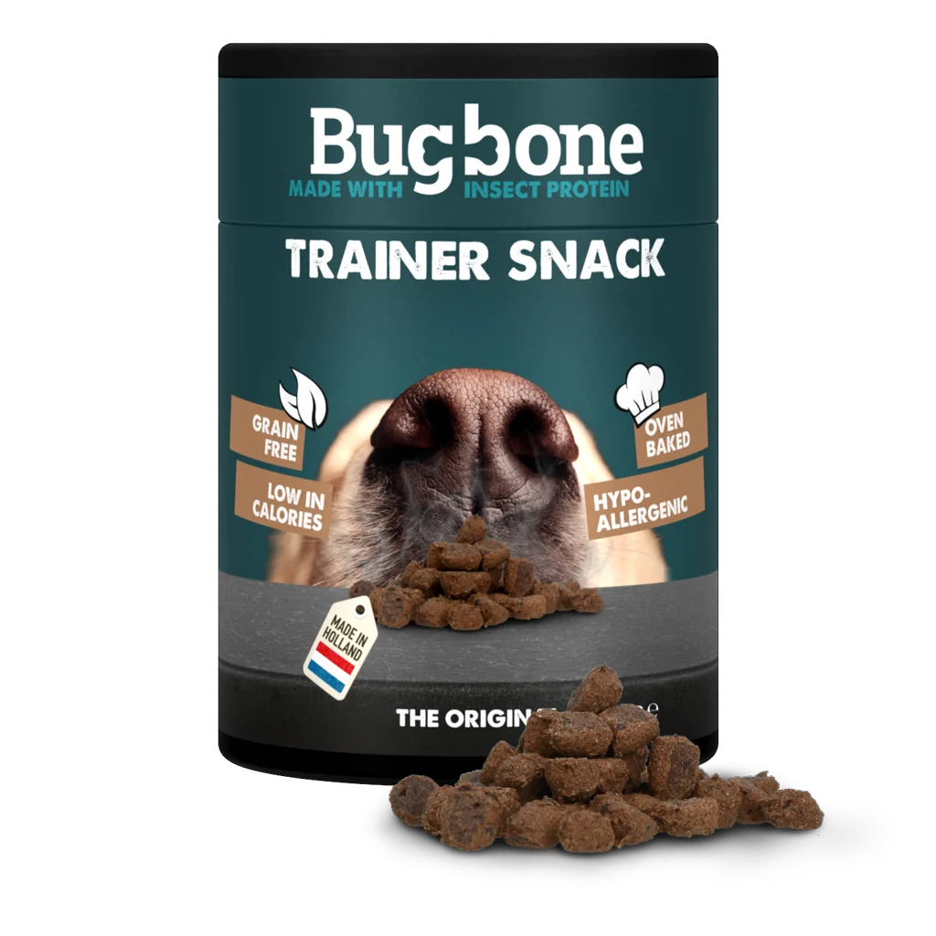 Friandises de dressage pour chien aux protéines d’insectes, 100 g – Bugbone Trainer Snack – Image 1
