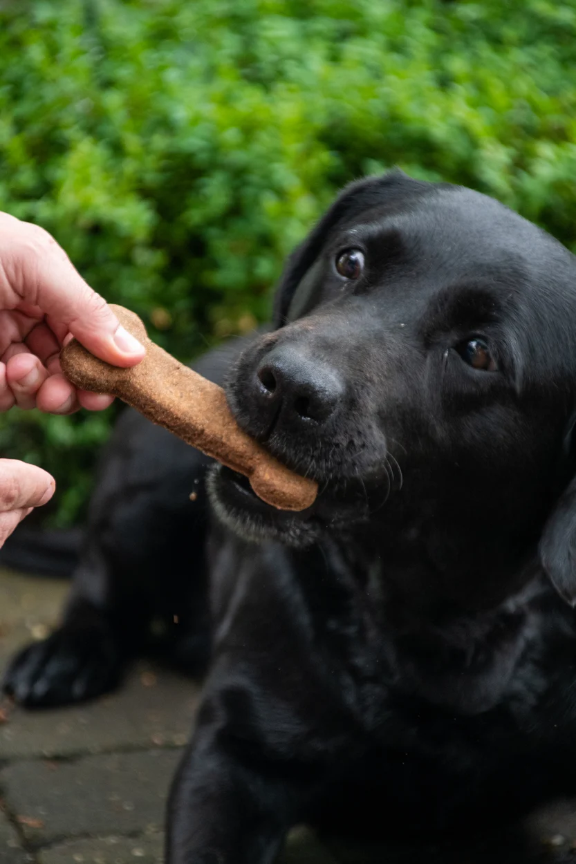 Friandises pour chien aux protéines d’insectes, 6 pièces de 45 g – Bugbone Large – Image 4