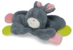 Peluche pour chien, lapin en peluche avec couineur pour chiots – Bunny Puppy Crunchy Chew – Image 4