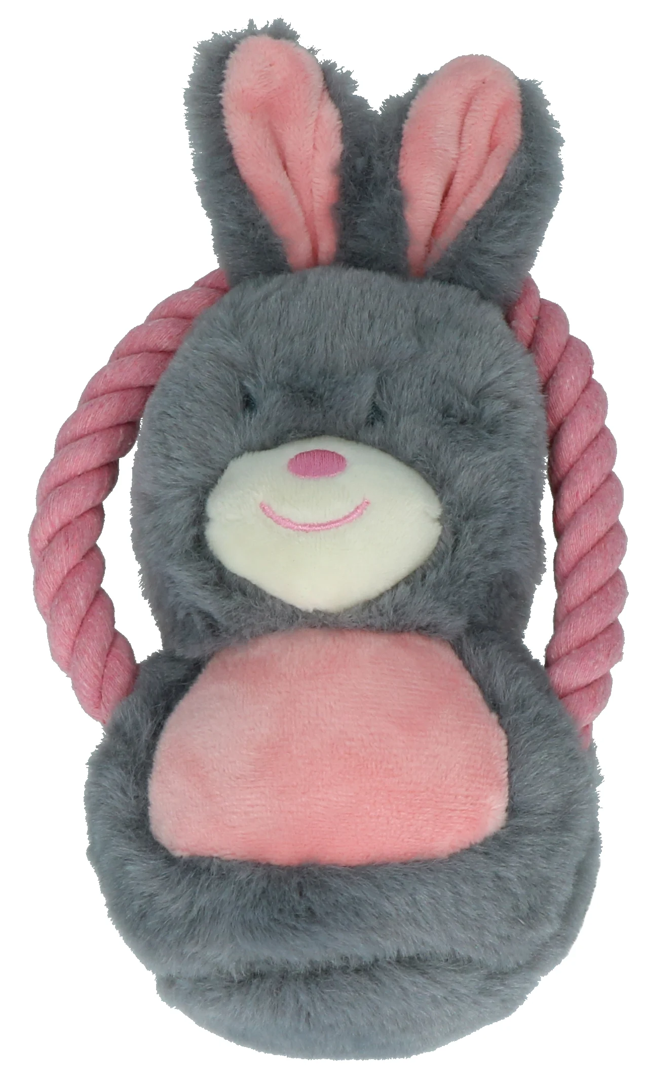 Peluche pour chien en forme de lapin avec couineur – Bunny Puppy Ropey Swing – Image 4