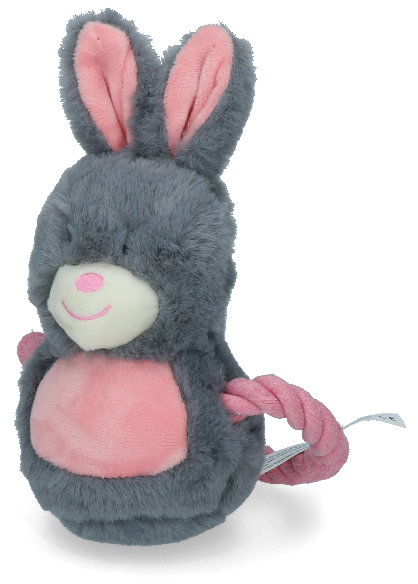 Peluche pour chien en forme de lapin avec couineur – Bunny Puppy Ropey Swing – Image 3