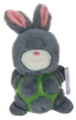 Peluche pour chien en forme de lapin avec couineur – Bunny Puppy Strappy – Image 4
