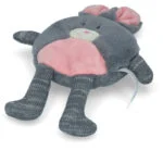 Peluche pour chien en forme de lapin avec couineur – Bunny Puppy Flat Rabbit – Image 4