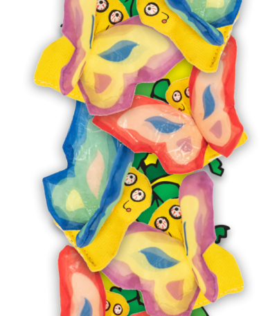 Bande de présentation avec 12 jouets pour chats Butterfly – Yeowww! Butterflies