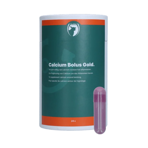 Bolus de calcium pour moutons et chèvres, 24 unités – Excellent Sheep Calcium Bolus Gold