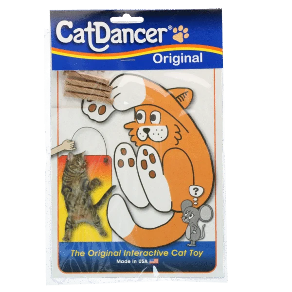Jouet interactif pour chat avec fil souple, env. 90 cm – Cat Dancer Original