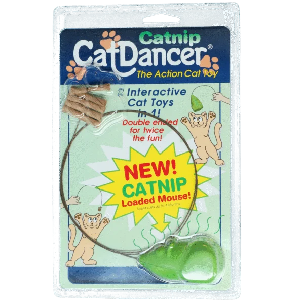 Jouet interactif pour chat – Cat Dancer Catnip