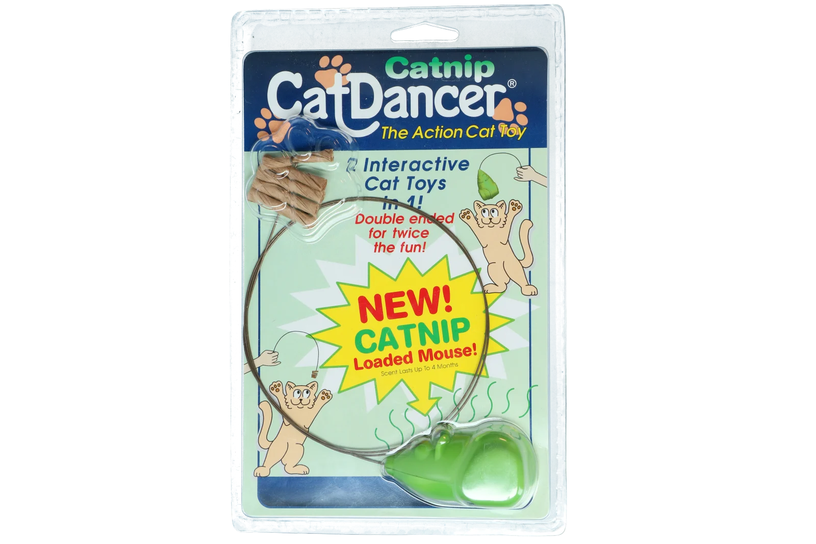 Jouet interactif pour chat – Cat Dancer Catnip – Image 1