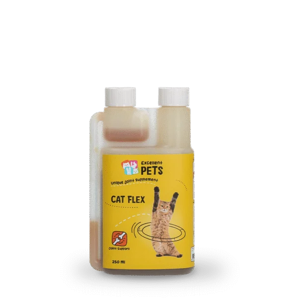 Complément pour les articulations des chats, liquide, 250 ml – Excellent Pets Cat Flex