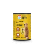 Poudre de lysine pour chats avec vitamine B6, 50 g – Excellent Pets L-Lysine