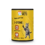 Poudre de lysine pour chats avec vitamine B6, 100 g – Excellent Pets L-Lysine