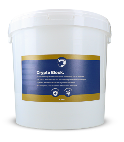 Complément alimentaire pour veaux et agneaux, 4,8 kg – Excellent Crypto Block