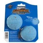 Balle pour chien en caoutchouc recyclé, rebondissante, 2 pièces – Chuckit! Rebounce Fetch Ball M – Image 2