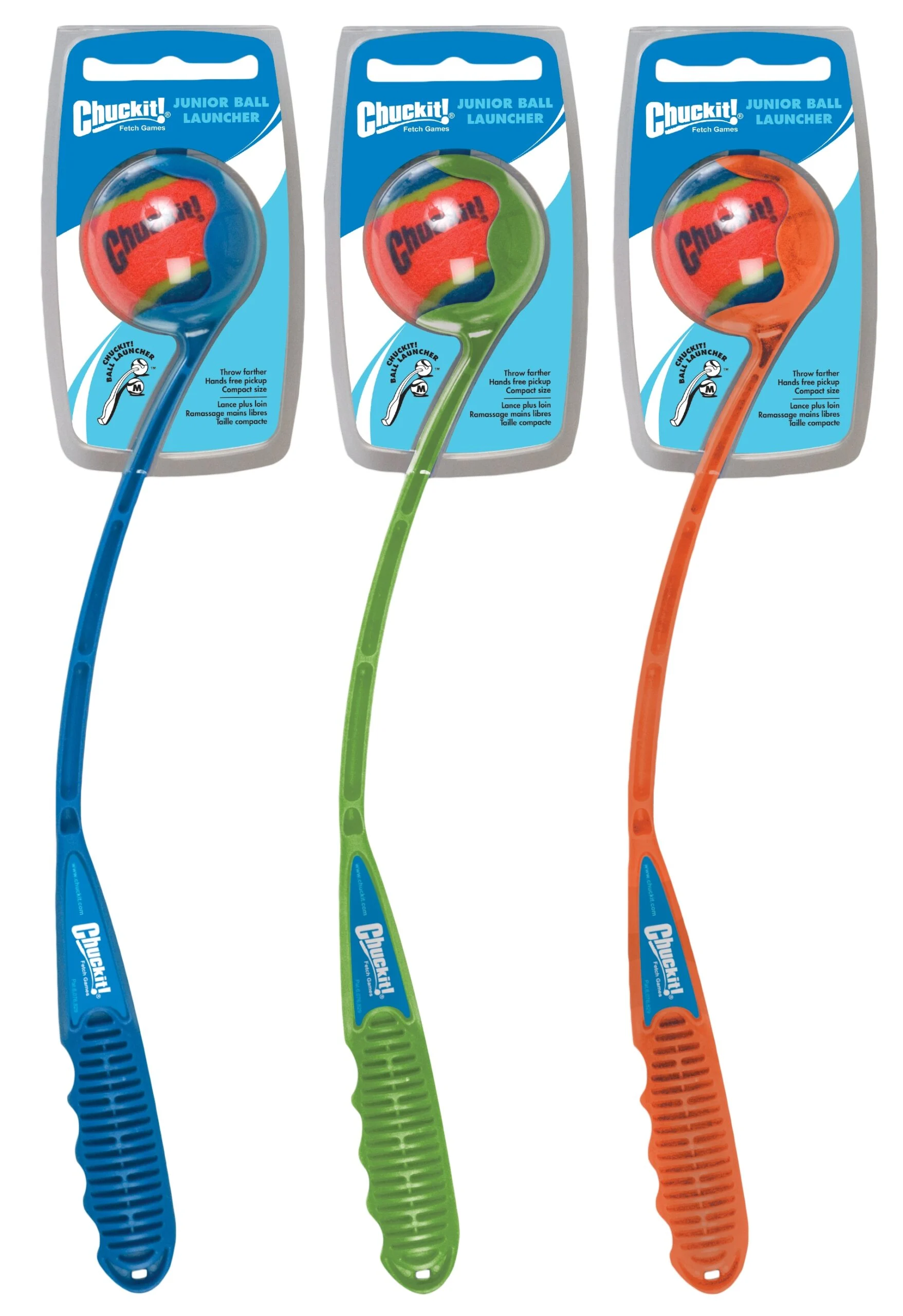 Lanceur de balle avec balle, 45 cm – Chuckit! Junior Ball Launcher – Image 1